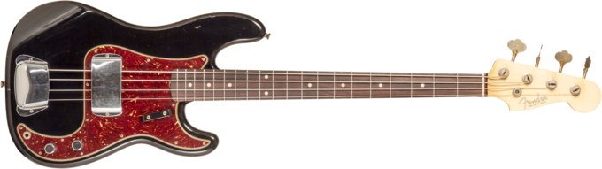 Fender Custom Shop 1962 Precision Bass #R133798 - Journey man relic black