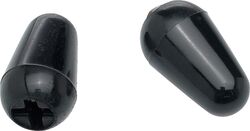 Toggle switch cap Fender Stratocaster Switch Tips - Black