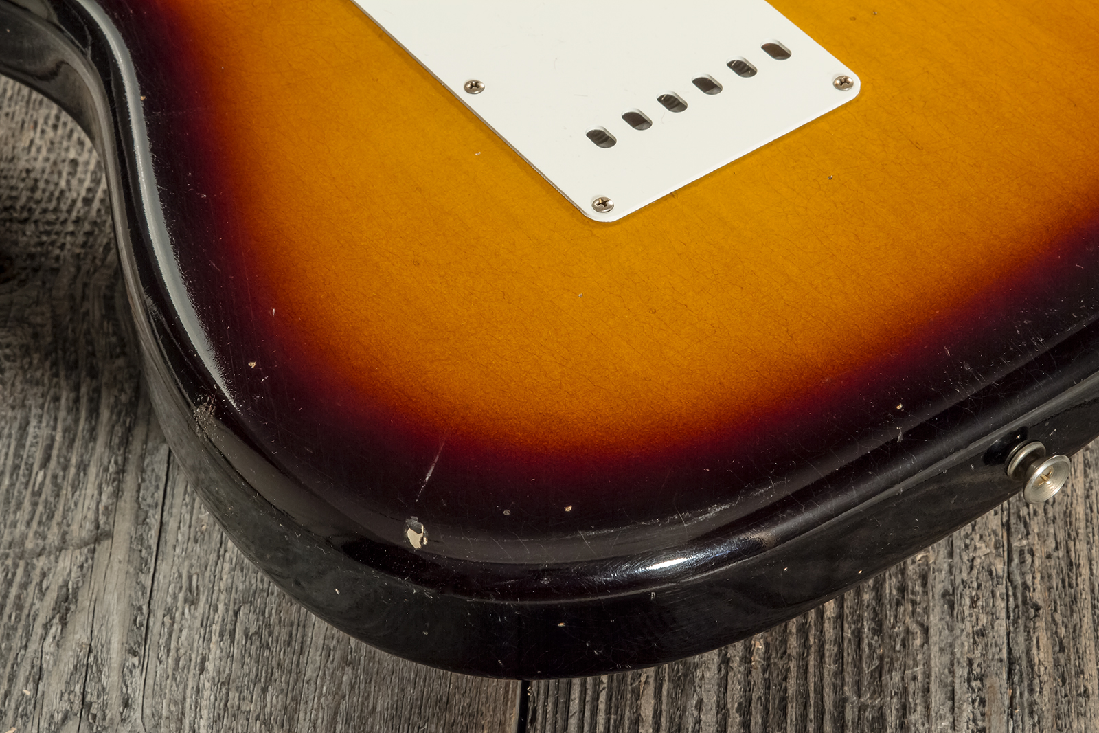 Fender Custom Shop Strat 1956 3s Trem Mn #cz571884 - Journeyman Relic Aged 2-color Sunburst - Str shape electric guitar - Variation 7
