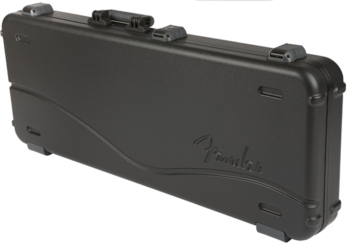 Fender Deluxe Molded Case Lh Electric/jazz/precision Bass Lh Gaucher - Electric bass gig bag - Variation 1