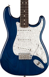 Str shape electric guitar Fender Cory Wong Stratocaster (USA, RW) - Sapphire blue transparent