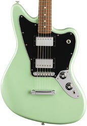 Retro rock electric guitar Fender FSR Player Jaguar HH Ltd (MEX, PF) - Surf pearl