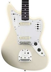 Retro rock electric guitar Fender Made in Japan Traditional II 60s Jaguar (RW) - Olympic white