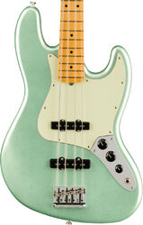 Solid body electric bass Fender American Professional II Jazz Bass (USA, MN) - Mystic surf green