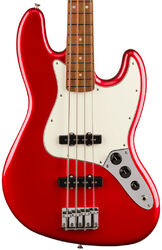 Solid body electric bass Fender Player Jazz Bass (MEX, PF) - candy apple red