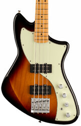 Solid body electric bass Fender Player Plus Active Meteora Bass (MEX, MN) - 3-color sunburst