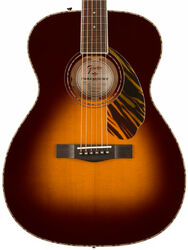 Folk guitar Fender PO-220E Orchestra Paramount - 3-color vintage sunburst