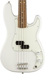 Solid body electric bass Fender Player Precision Bass (MEX, PF) - Polar white