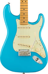 Str shape electric guitar Fender American Professional II Stratocaster (USA, MN) - Miami blue
