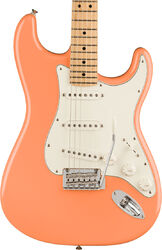Str shape electric guitar Fender Player Stratocaster Ltd (MEX, MN) - Pacific peach