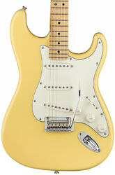 Str shape electric guitar Fender Player Stratocaster (MEX, MN) - Buttercream
