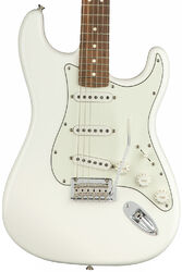 Str shape electric guitar Fender Player Stratocaster (MEX, PF) - polar white