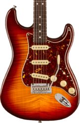 Str shape electric guitar Fender 70th Anniversary American Professional II Stratocaster (USA, RW) - Comet burst