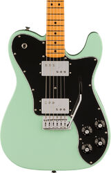Tel shape electric guitar Fender Vintera II '70s Telecaster Deluxe with Tremolo (MEX, MN) - Surf green