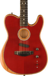 Folk guitar Fender American Acoustasonic Telecaster (USA) - Crimson red