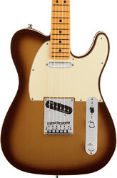 Tel shape electric guitar Fender American Ultra Telecaster (USA, MN) - Mocha burst