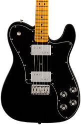 Tel shape electric guitar Fender American Vintage II 1975 Telecaster Deluxe (USA, MN) - Black