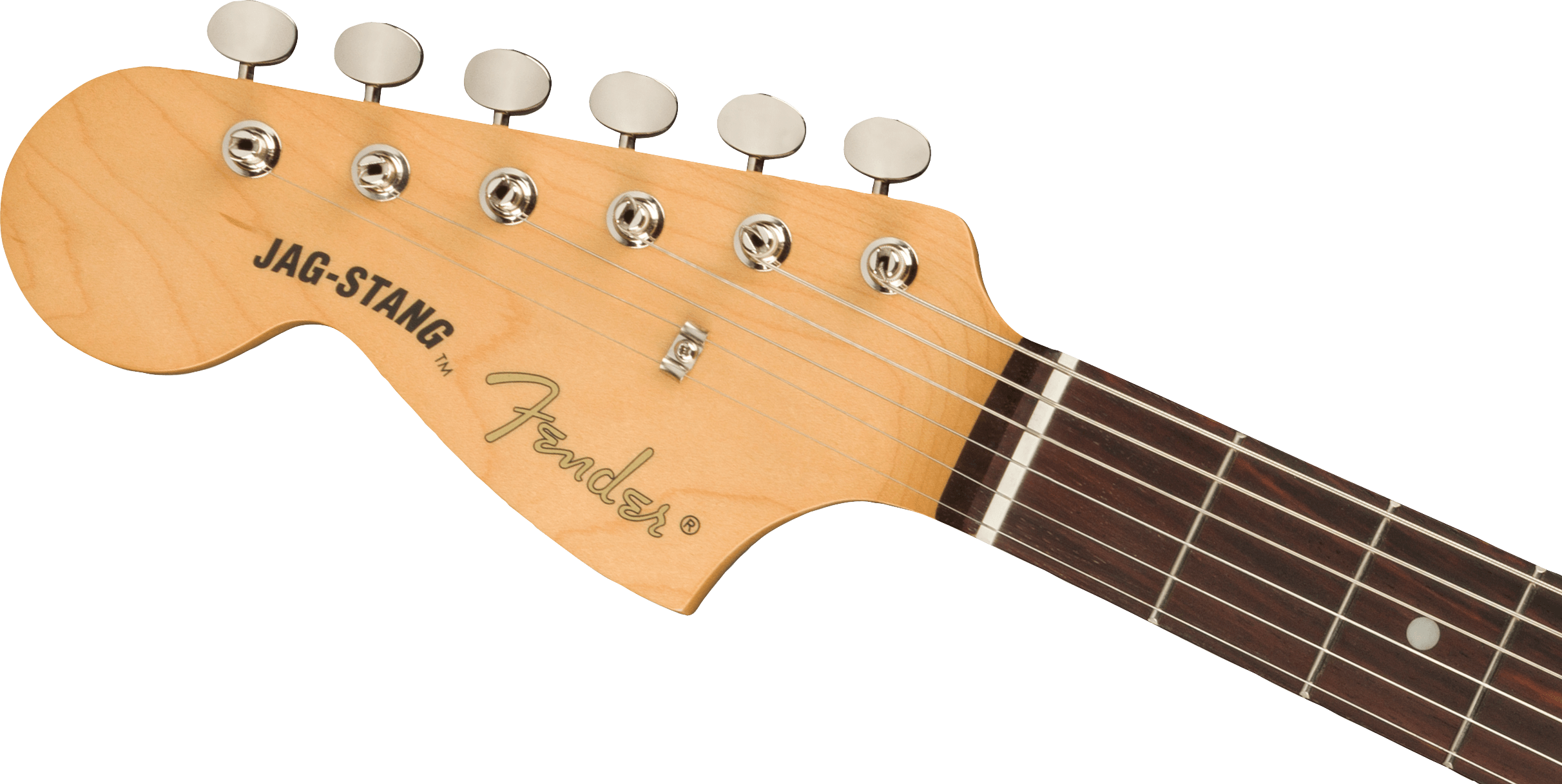 Fender Jag-stang Kurt Cobain Artist Gaucher Hs Trem Rw - Fiesta Red - Left-handed electric guitar - Variation 3