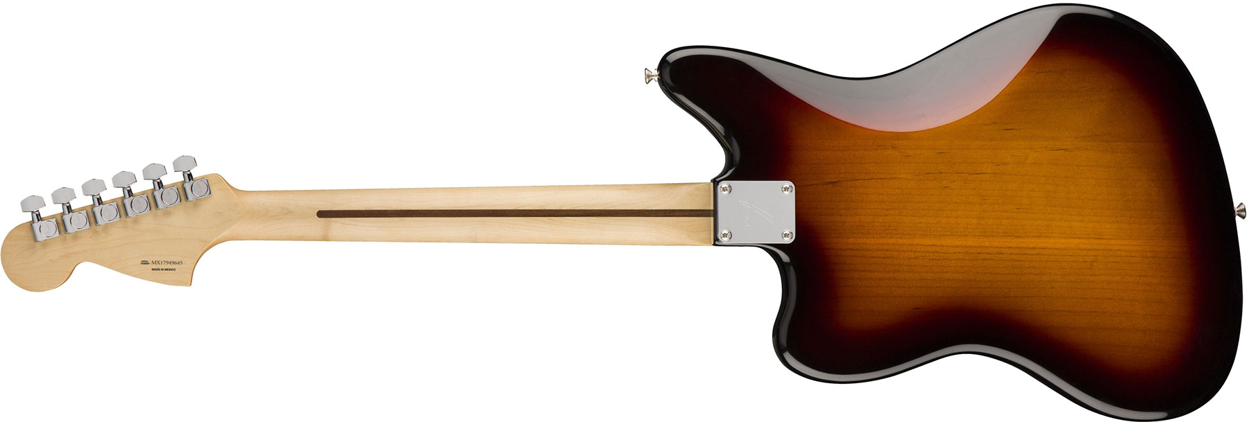 Fender Jaguar Player Mex Hs Pf - 3-color Sunburst - Retro rock electric guitar - Variation 1