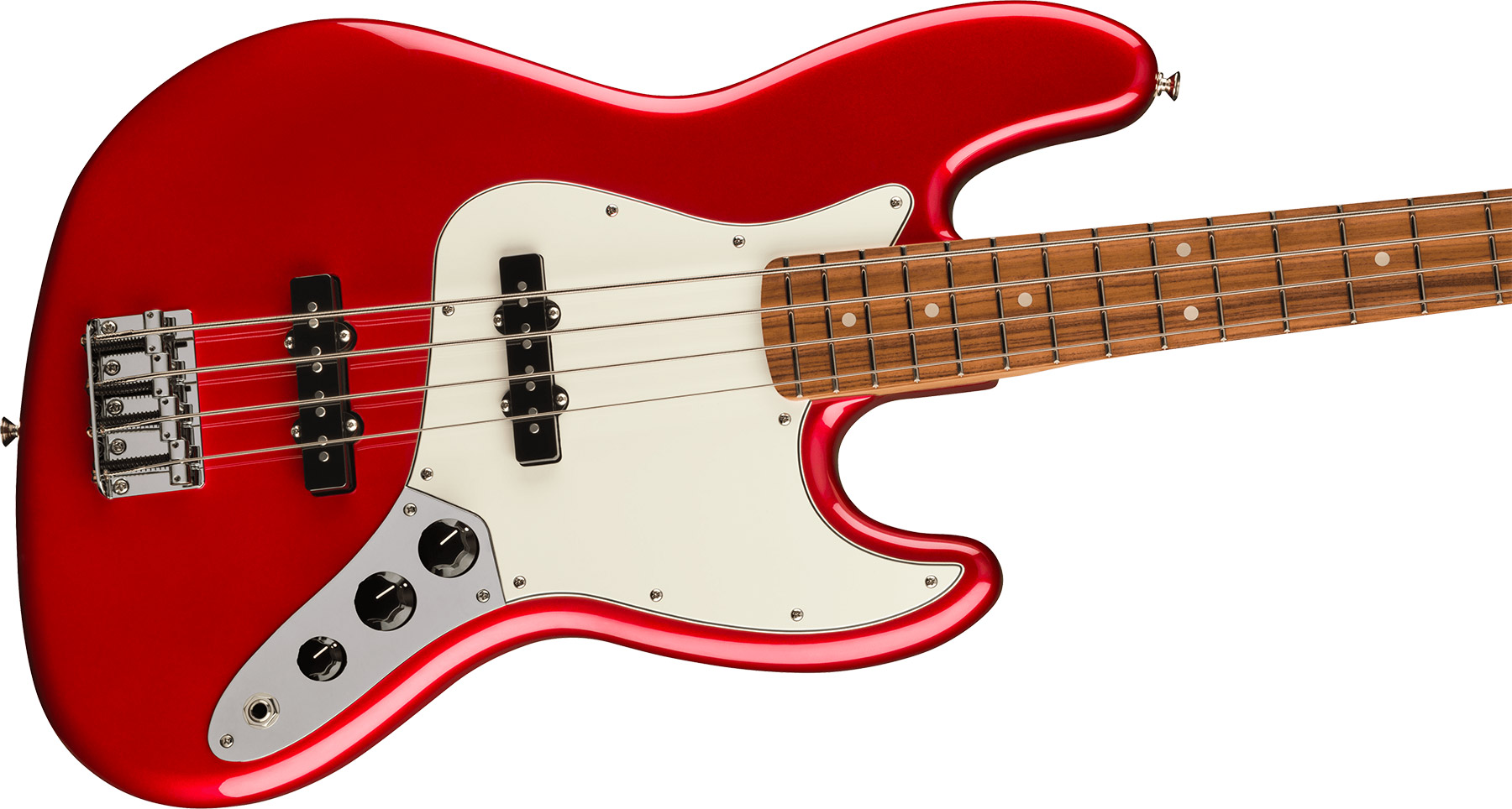 Fender Jazz Bass Player Mex 2023 Pf - Candy Apple Red - Solid body electric bass - Variation 2