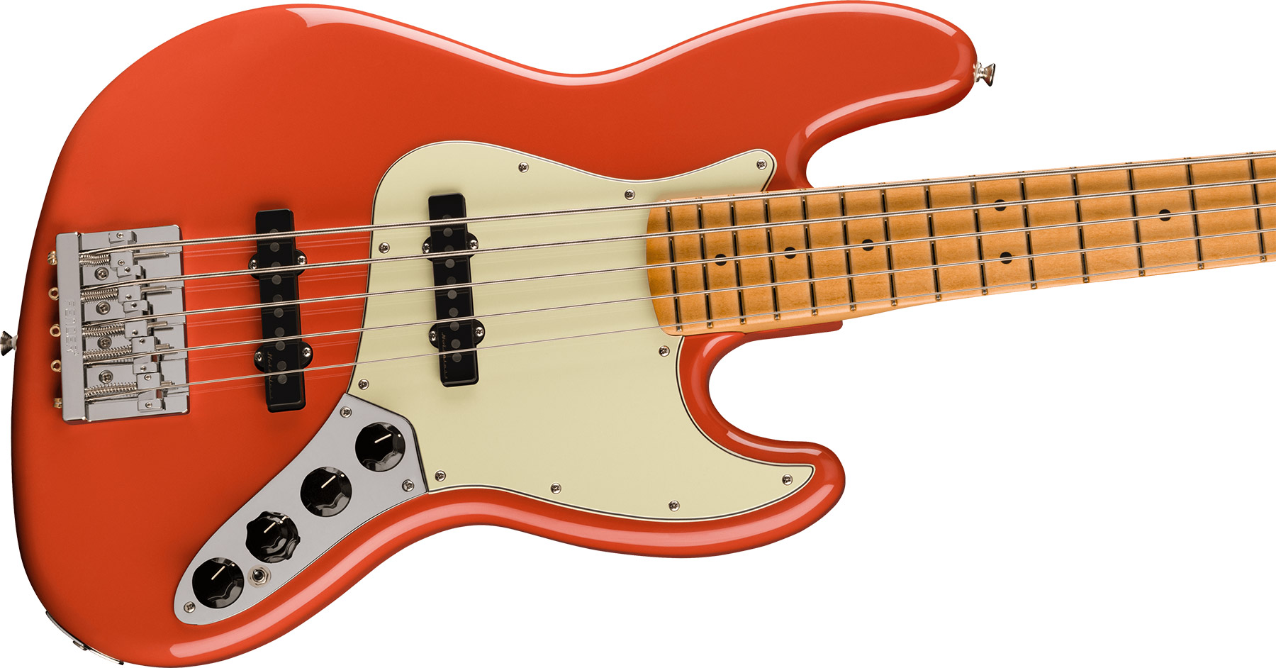 Fender Jazz Bass Player Plus V 2023 Mex 5c Active Mn - Fiesta Red - Solid body electric bass - Variation 2