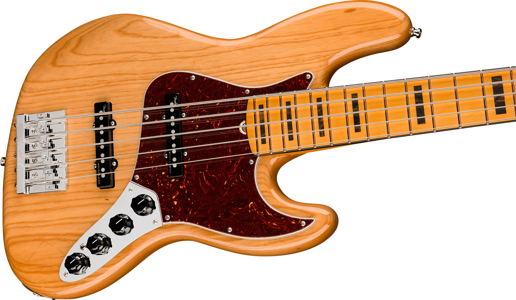 Fender Jazz Bass V American Ultra 2019 Usa 5-cordes Mn - Aged Natural - Solid body electric bass - Variation 2