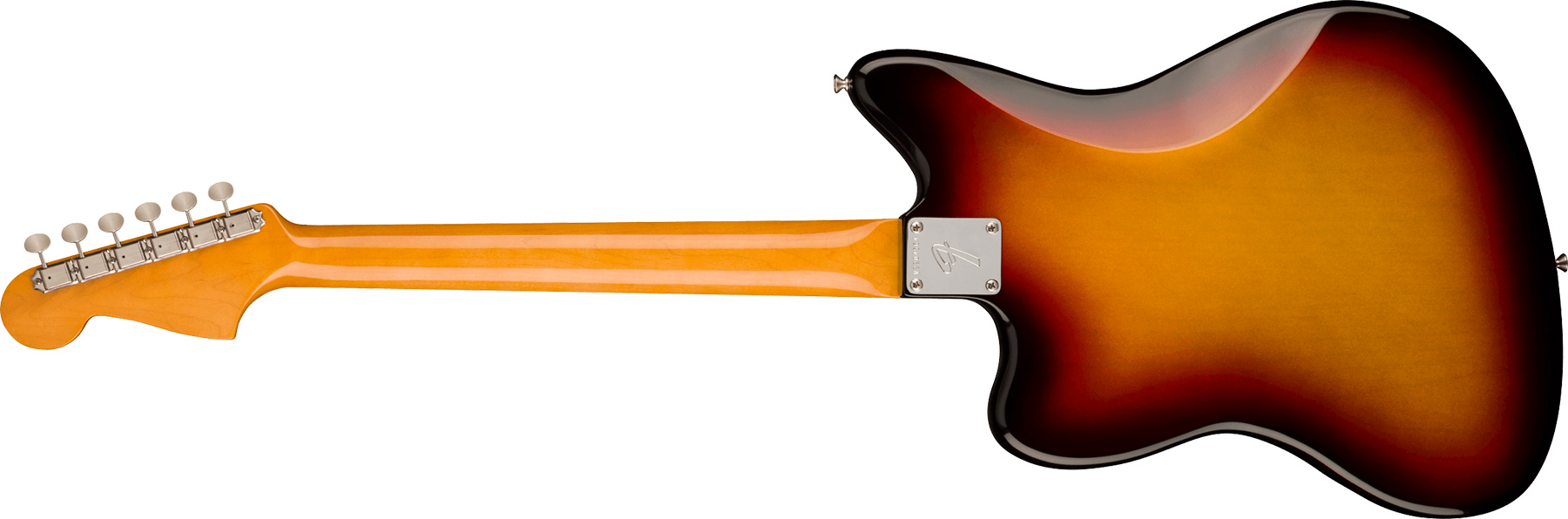 Fender Jazzmaster 1966 American Vintage Ii Usa Sh Trem Rw - 3-color Sunburst - Retro rock electric guitar - Variation 1