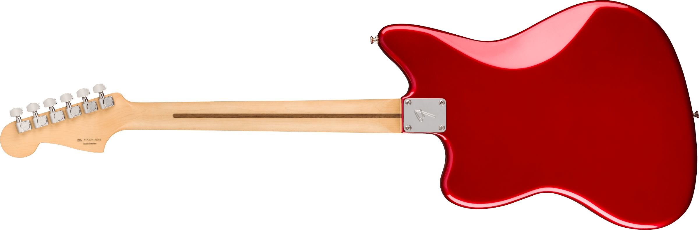 Fender Jazzmaster Player Hh Mex 2023 Trem 2h Pf - Candy Apple Red - Retro rock electric guitar - Variation 1