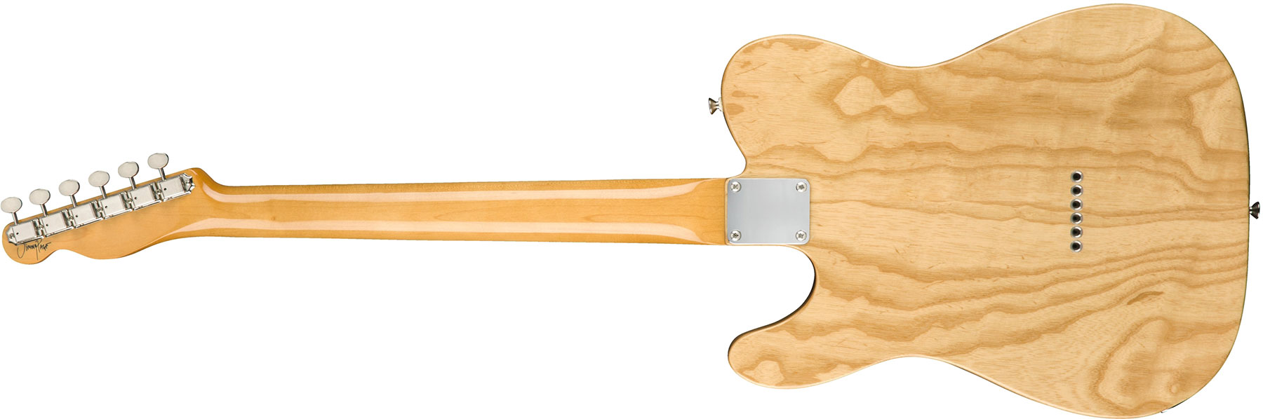 Fender Jimmy Page Tele Dragon Ltd Mex Signature Rw - Natural - Tel shape electric guitar - Variation 1