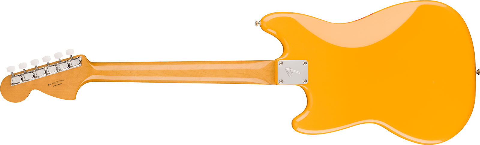 Fender Mustang 70s Competition Vintera 2 Mex 2s Trem Rw - Competition Orange - Retro rock electric guitar - Variation 1