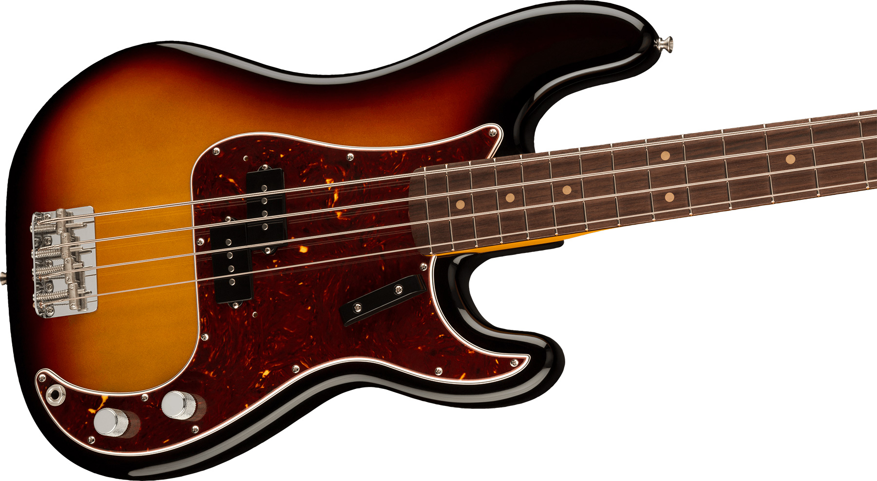 Fender Precision Bass 1960 American Vintage Ii Usa Rw - 3-color Sunburst - Solid body electric bass - Variation 2