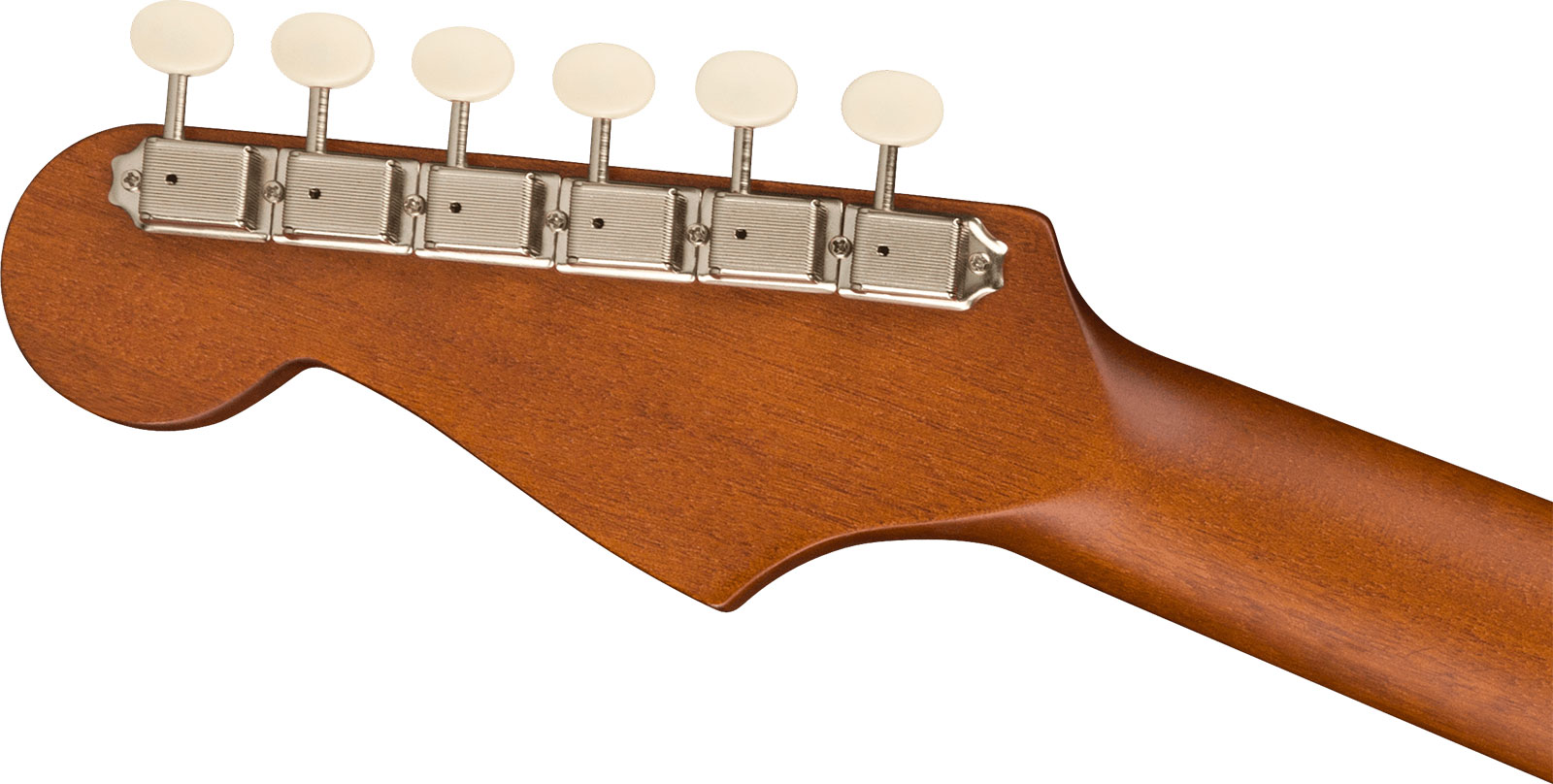 Fender Redondo Mini California Ltd Dreadnought 1/2 Epicea Acajou Noy - Black Top - Travel acoustic guitar - Variation 3