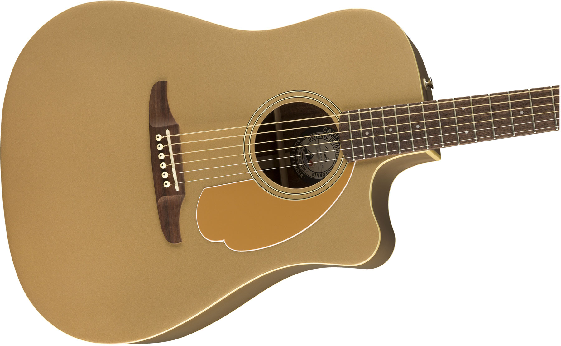 Fender Redondo Player California Dreadnought Cw Epicea Acajou Wal - Bronze Satin - Electro acoustic guitar - Variation 2