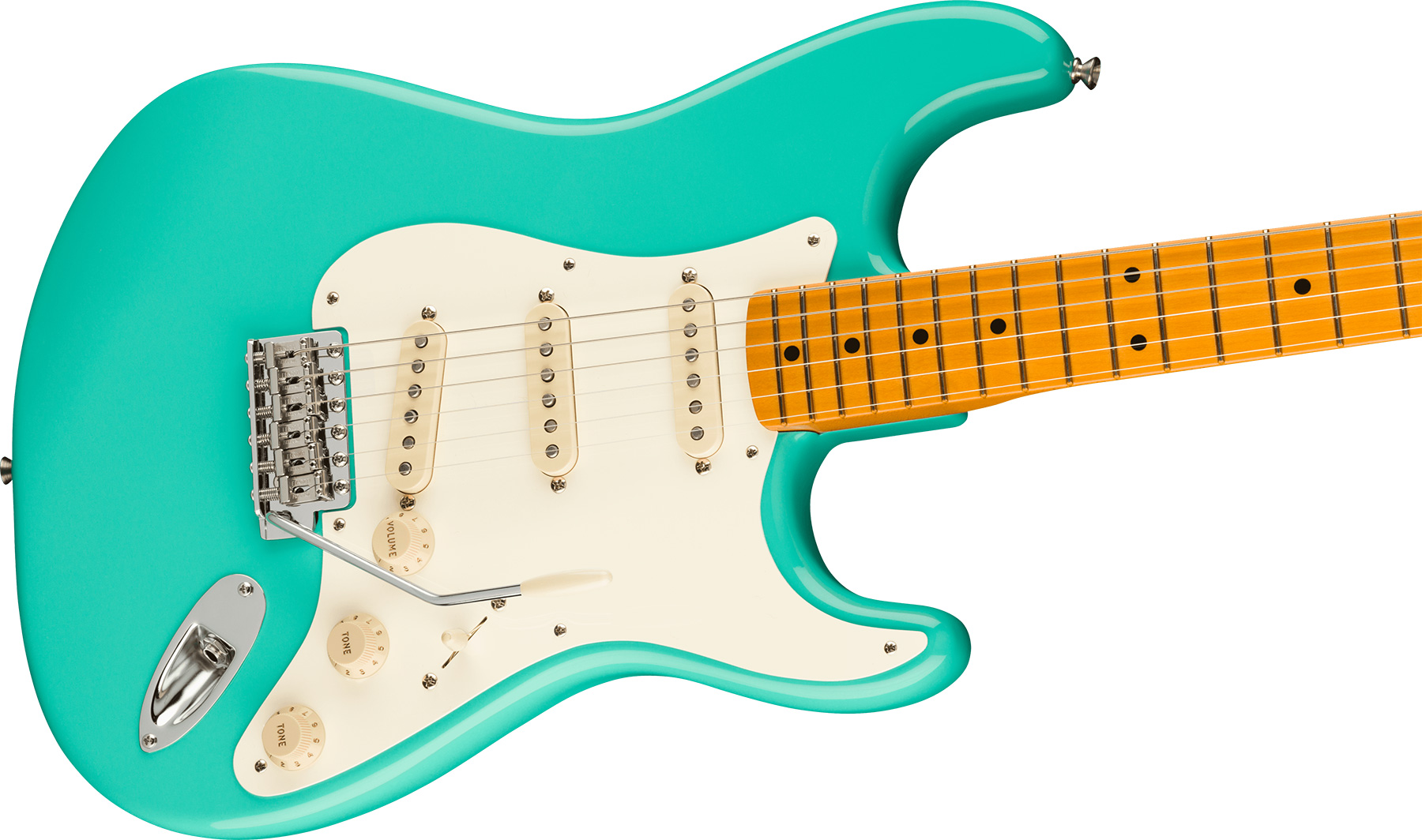 Fender Strat 1957 American Vintage Ii Usa 3s Trem Mn - Sea Foam Green - Str shape electric guitar - Variation 2