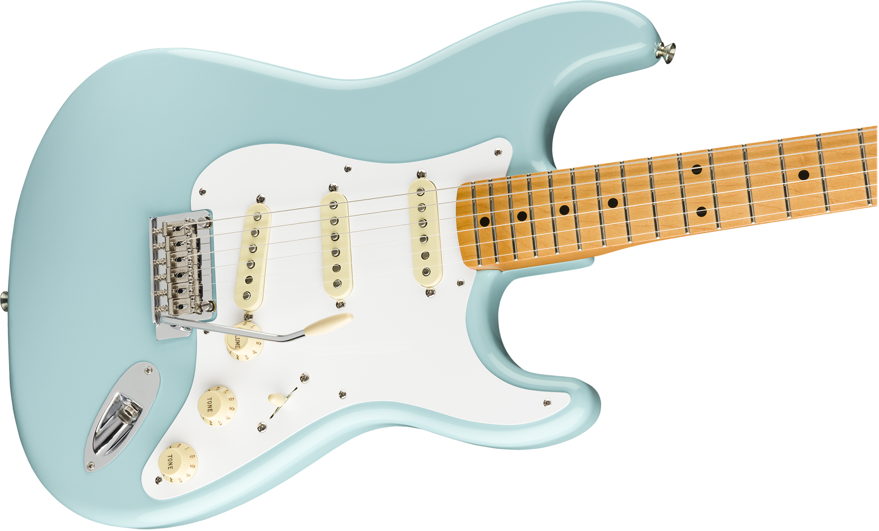 Fender Strat 50s Vintera Modified Mex Mn - Daphne Blue - Str shape electric guitar - Variation 2