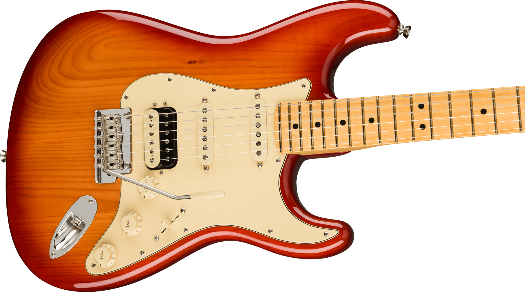 Fender Strat American Professional Ii Hss Usa Mn - Sienna Sunburst - Str shape electric guitar - Variation 2