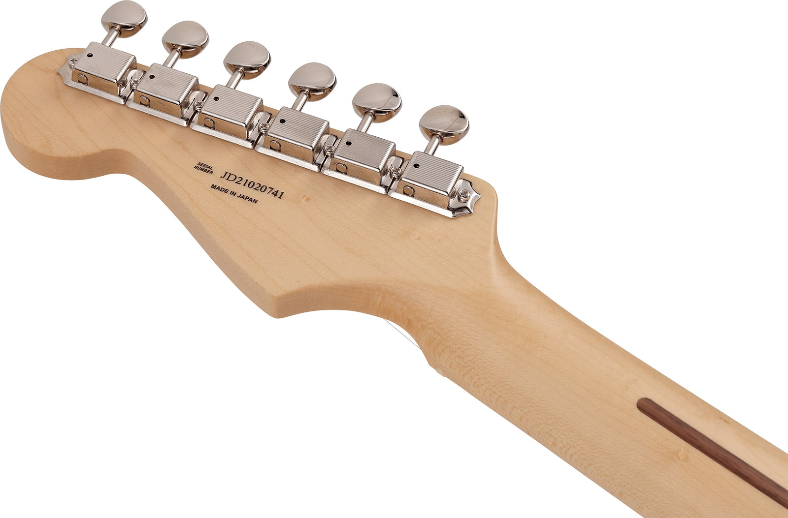 Fender Strat Junior Mij Jap 3s Trem Rw - Satin Shell Pink - Electric guitar for kids - Variation 3
