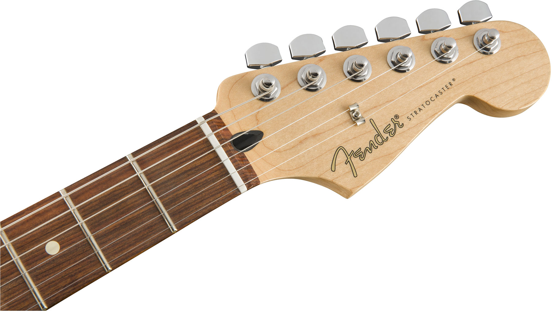 Fender Strat Player Lh Gaucher Mex Sss Pf - Black - Left-handed electric guitar - Variation 2
