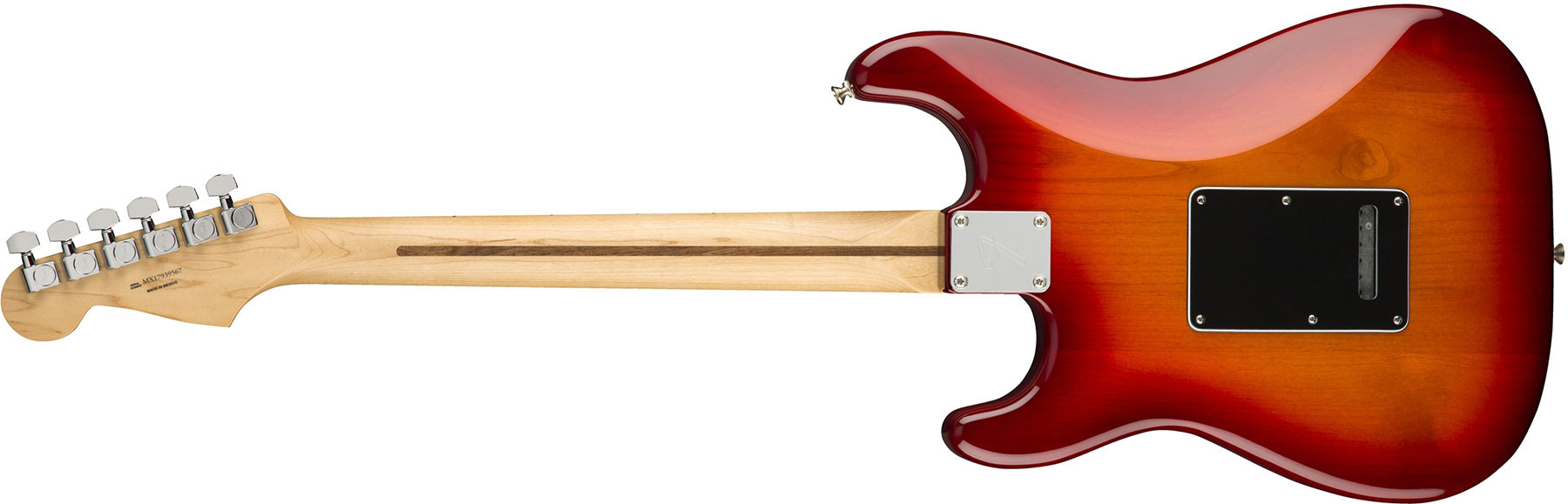 Fender Strat Player Plus Top Mex Hss Mn - Aged Cherry Burst - Str shape electric guitar - Variation 1