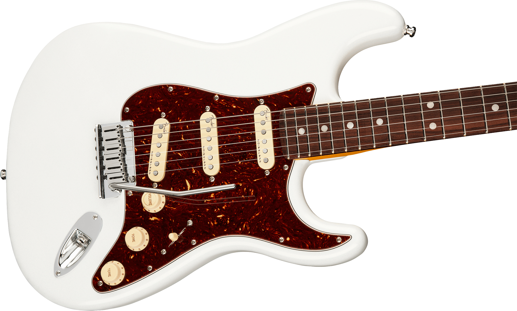 Fender Strat American Ultra 2019 Usa Rw - Arctic Pearl - Str shape electric guitar - Variation 2