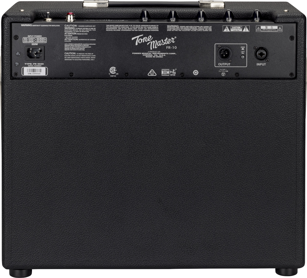 Fender Tone Master Fr-10 Powered Speaker Cab 1x10 1000w - Electric guitar combo amp - Variation 1
