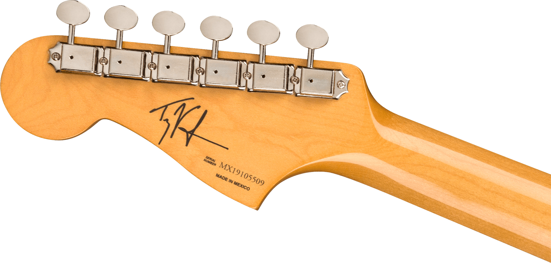Fender Troy Van Leeuwen Jazzmaster Signature Mex Mn - Copper Age - Retro rock electric guitar - Variation 3