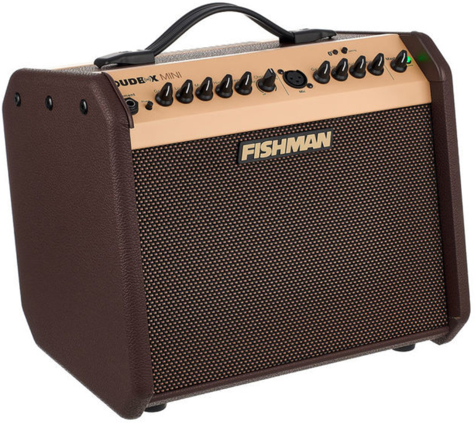 Fishman Loudbox Mini 60w Bluetooth Brown - Acoustic guitar combo amp - Main picture