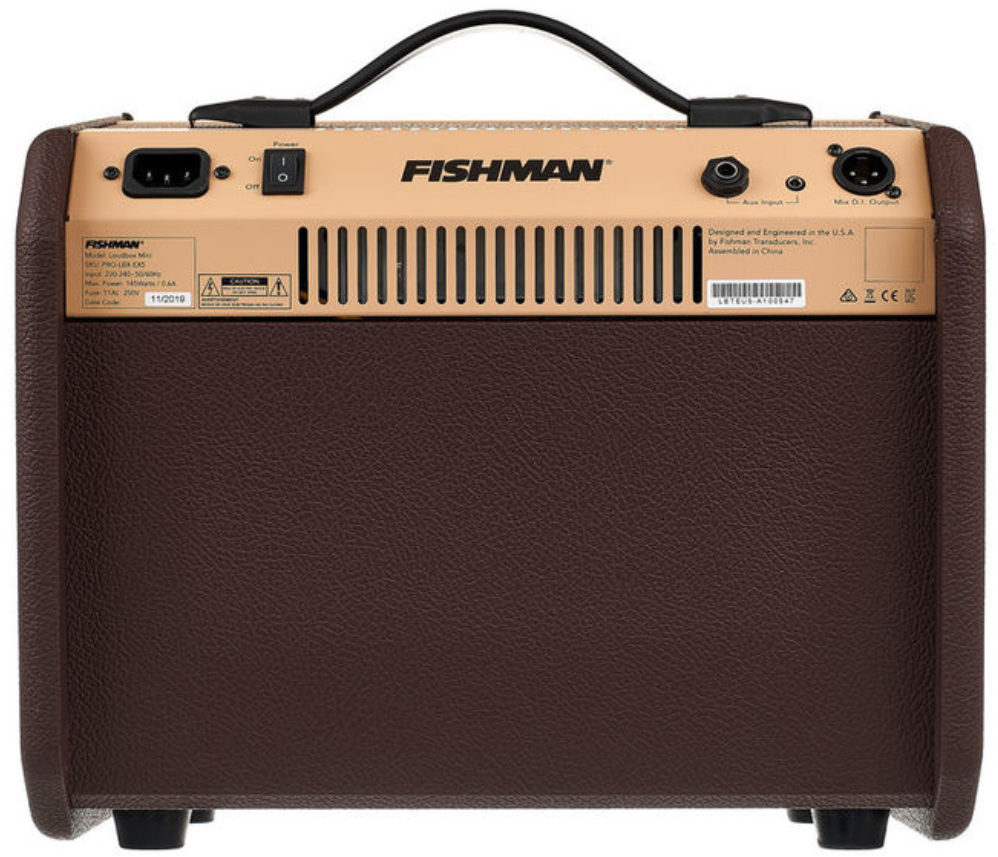 Fishman Loudbox Mini 60w Bluetooth Brown - Acoustic guitar combo amp - Variation 1