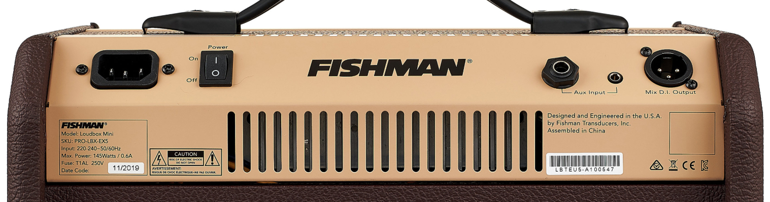 Fishman Loudbox Mini 60w Bluetooth Brown - Acoustic guitar combo amp - Variation 4