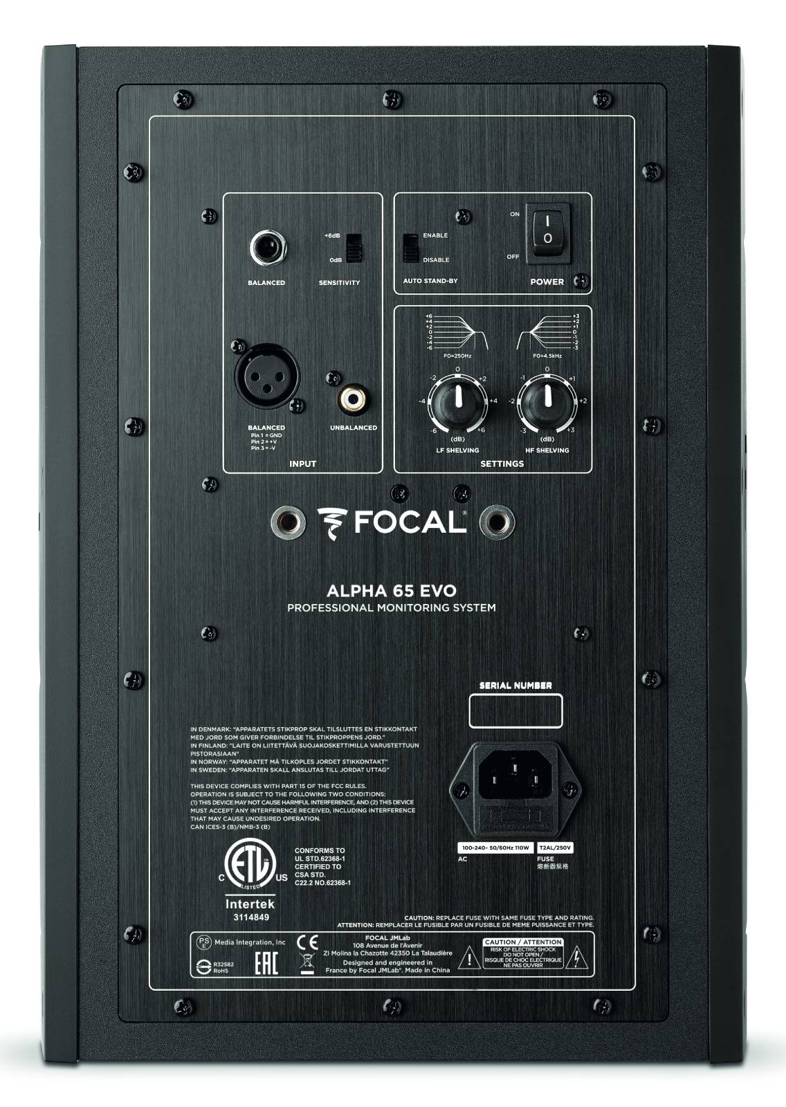 Focal Alpha Evo 65 ( La Paire) - Active studio monitor - Variation 3