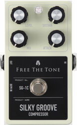 Compressor, sustain & noise gate effect pedal Free the tone Silky Groove SG-1C Compressor