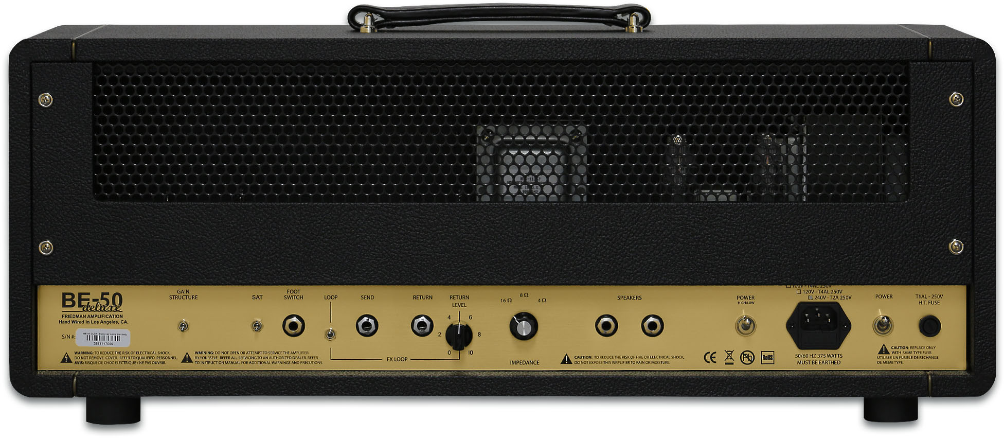 Friedman Amplification Be 50 Deluxe Head 25/50w - Electric guitar amp head - Variation 3
