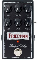Overdrive, distortion & fuzz effect pedal Friedman amplification Dirty Shirley Overdrive Pedal