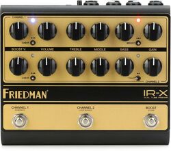 Electric guitar preamp in rack Friedman amplification IR-X Preamp
